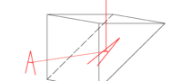 Right angle prism drawing